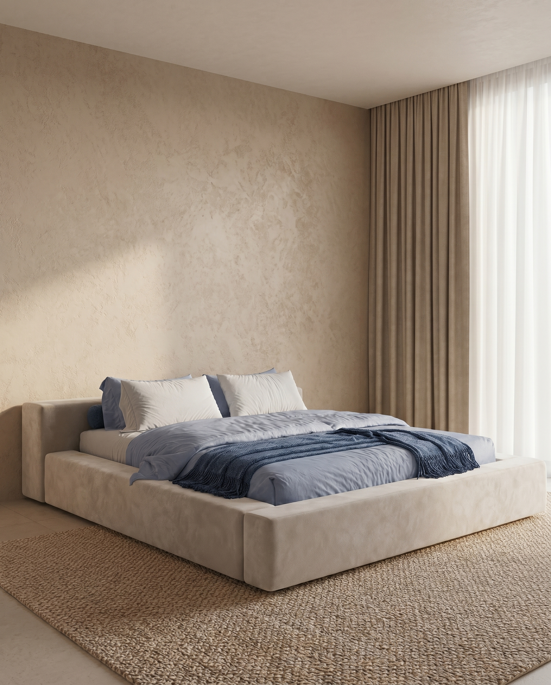 Benjamin Upholstered Bed - Benjamin
