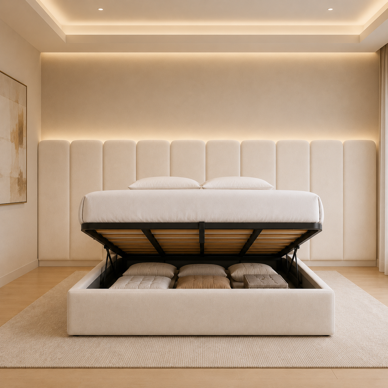 Josiah Upholstered Bed - Josiah
