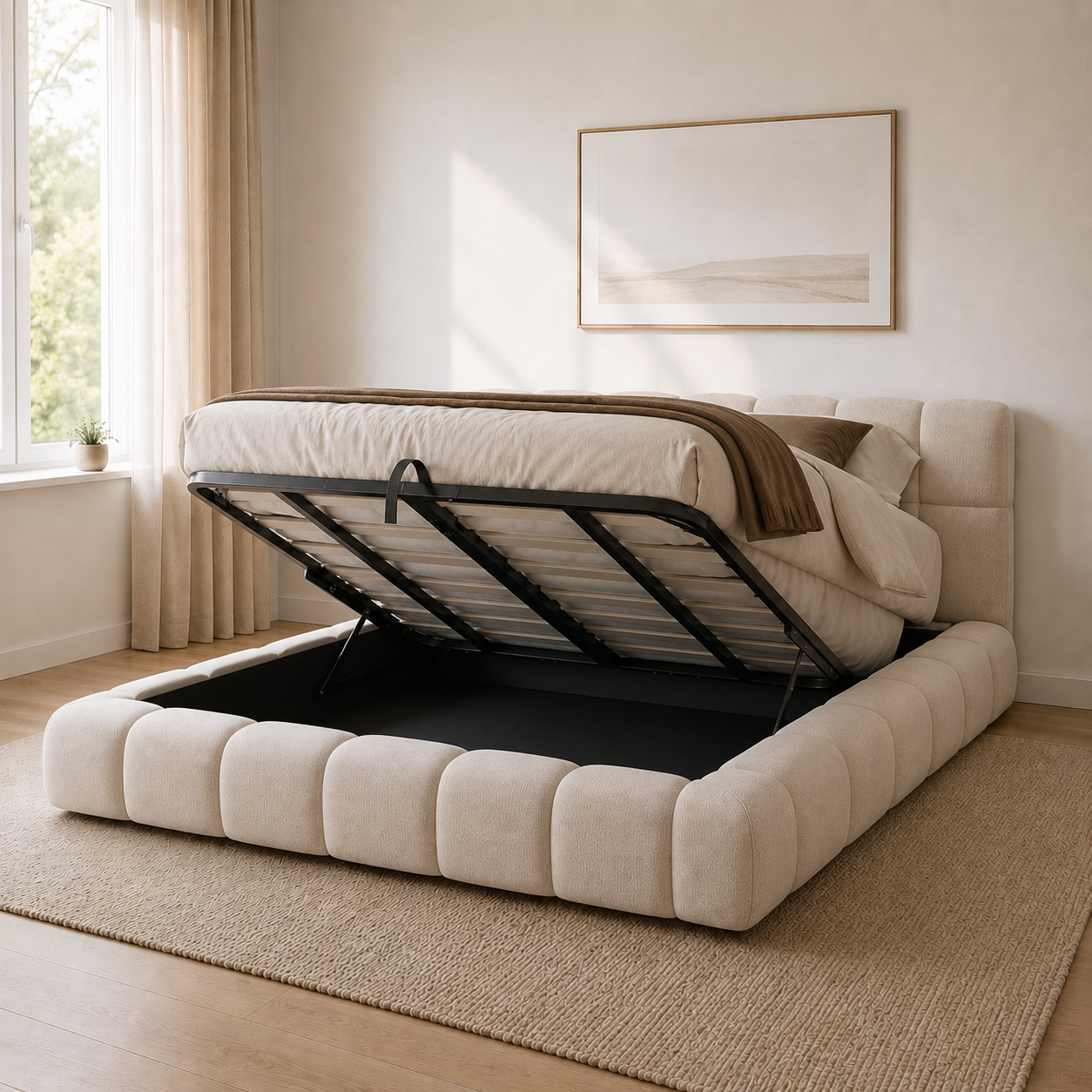 James Upholstered Bed - James