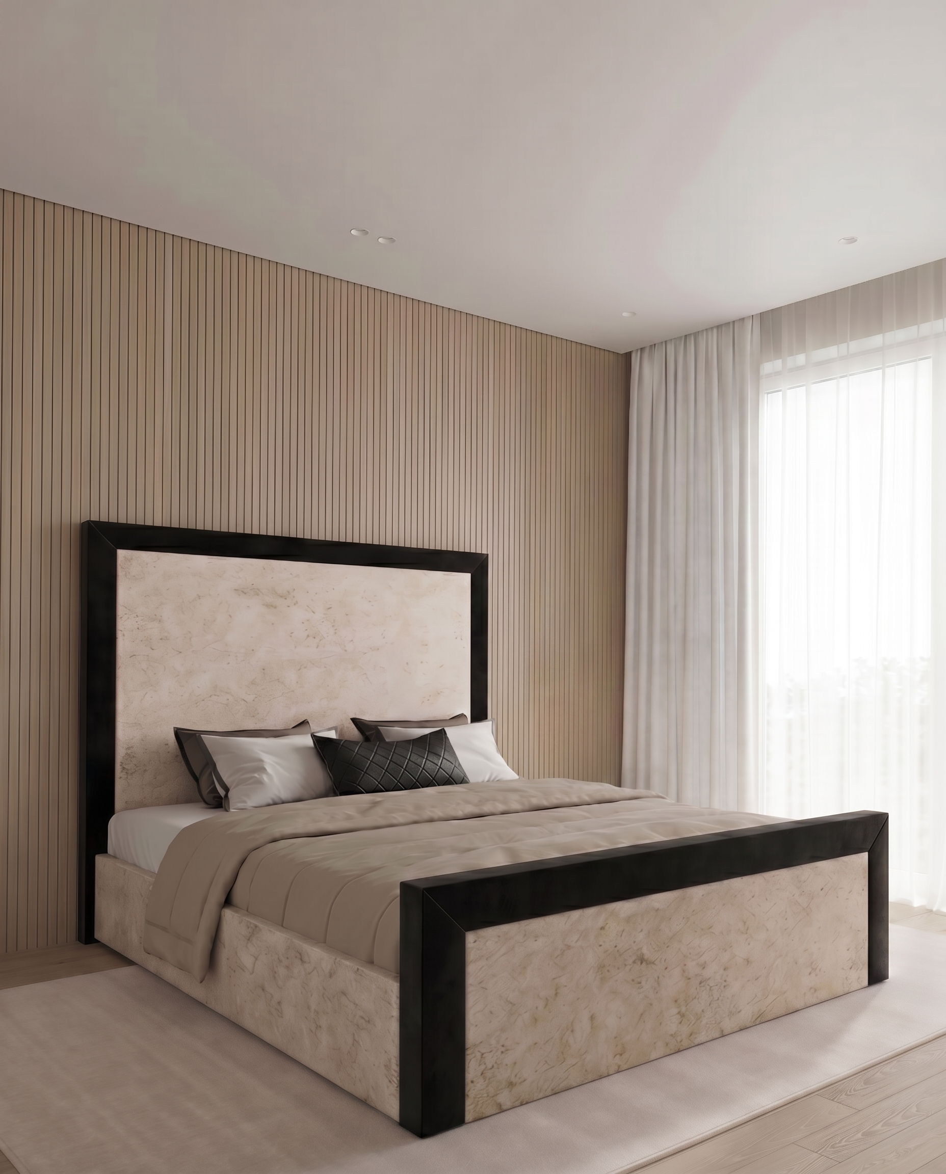 Nicodemus Upholstered Bed - Nicodemus