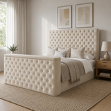 John Chesterfield TV Upholstered Bed - John