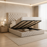 Isaiah Upholstered Bed - Isaiah