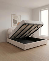 Amos Upholstered Bed - Amos