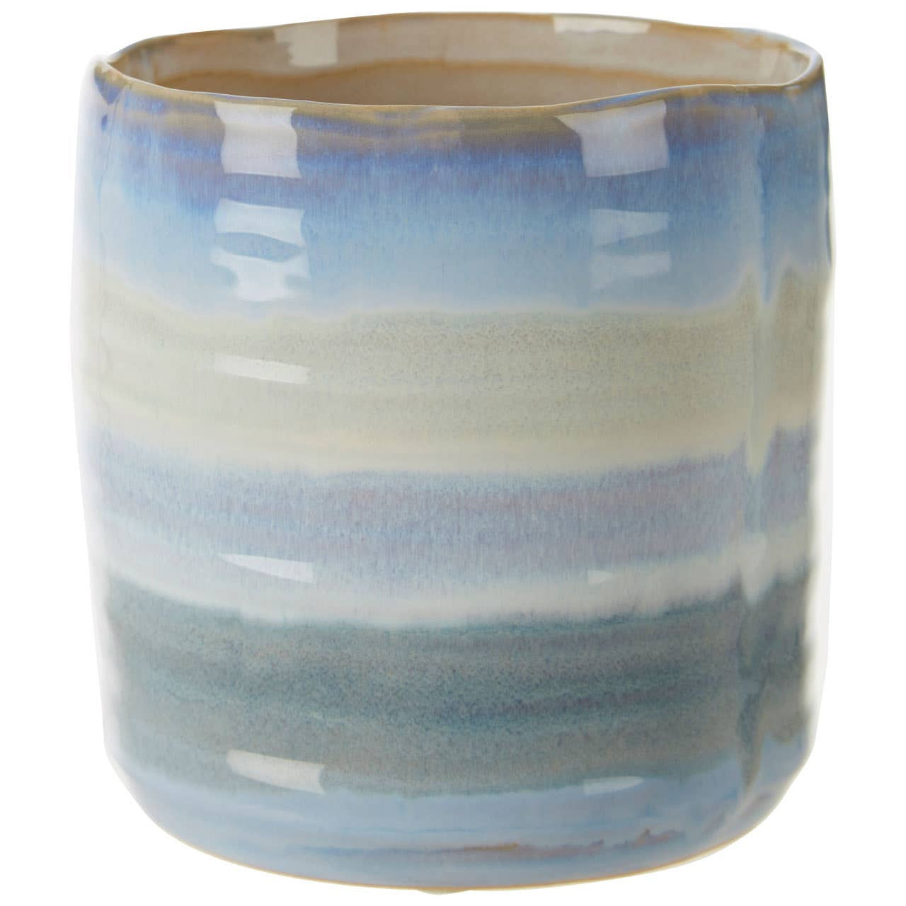 Miami Ocean Gradient Blue Small Planter