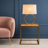 Eva Pink Velvet Armchair