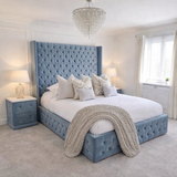 Andre Presidential Winged Chesterfield Bed