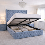 Andre Presidential Winged Chesterfield Bed