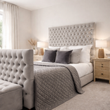 Bernett Grand Chesterfield Upholstered Bed