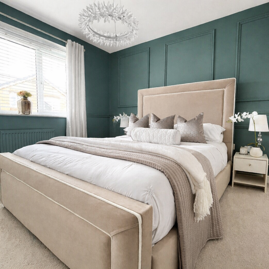 Pauline Elizabeth Upholstered Bed