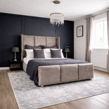 Salome Luxor Winged Panel Upholstered Bed