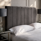 Bernett Vertical Lined Small Headboard