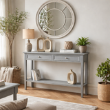 The Tranquil Collection Two Drawer Console Table