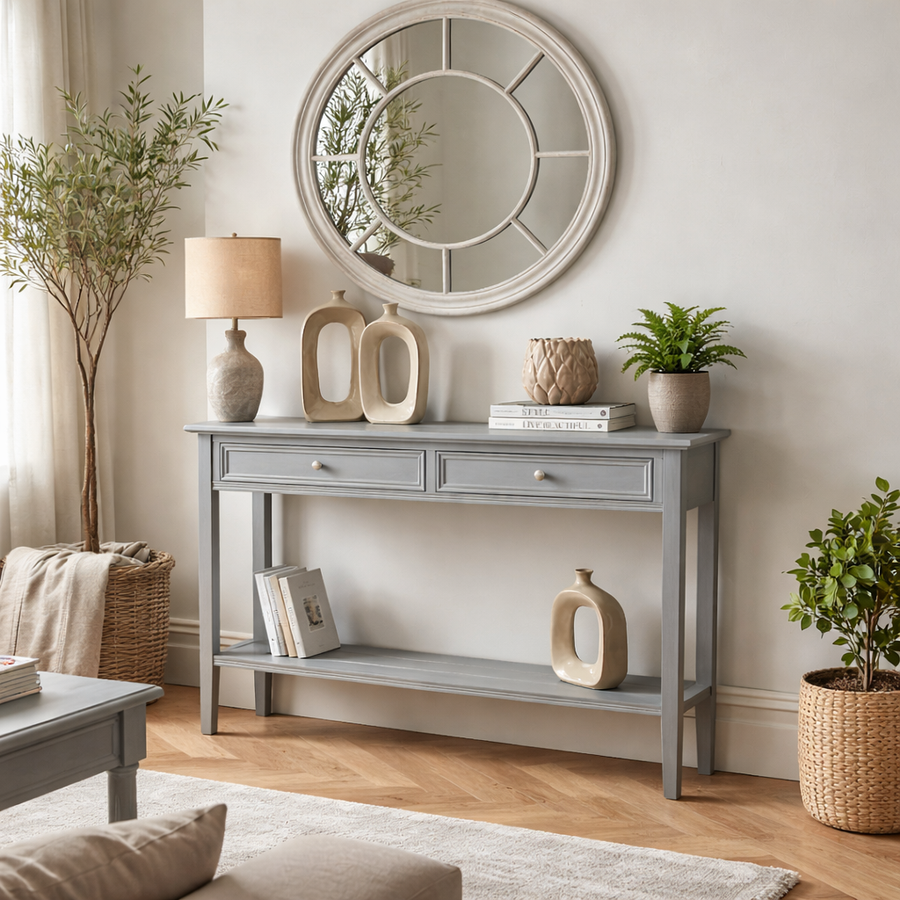 The Tranquil Collection Two Drawer Console Table