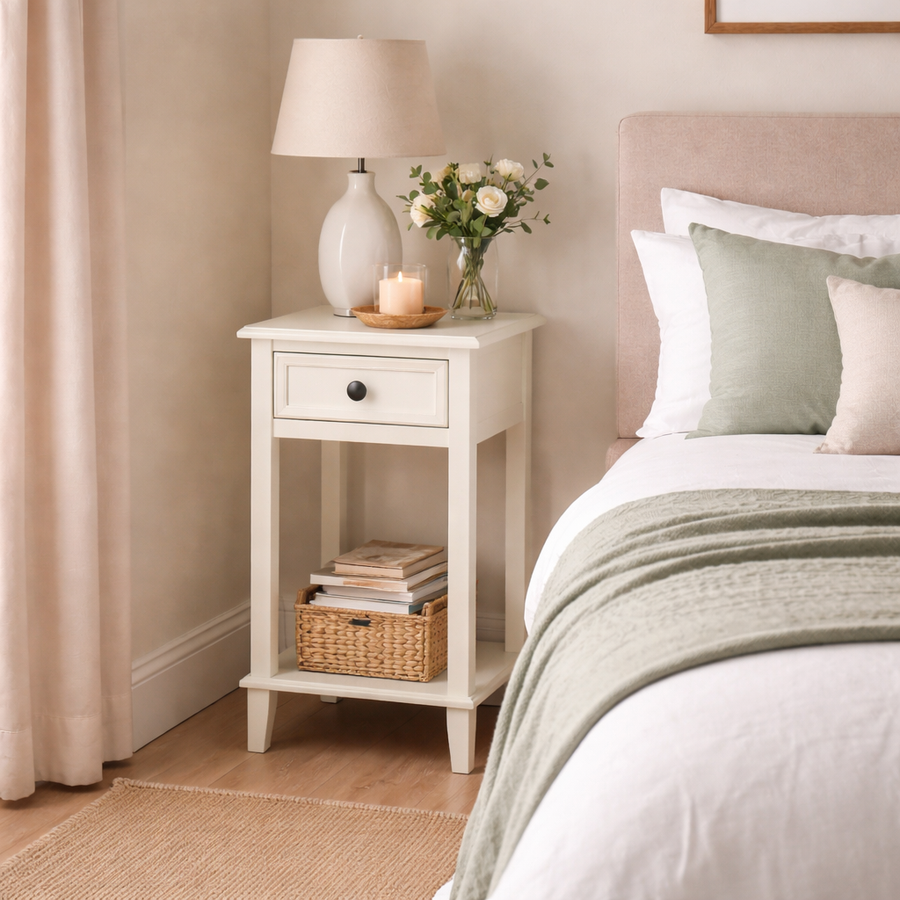 Wycombe Collection 1 Drawer Lamp Table