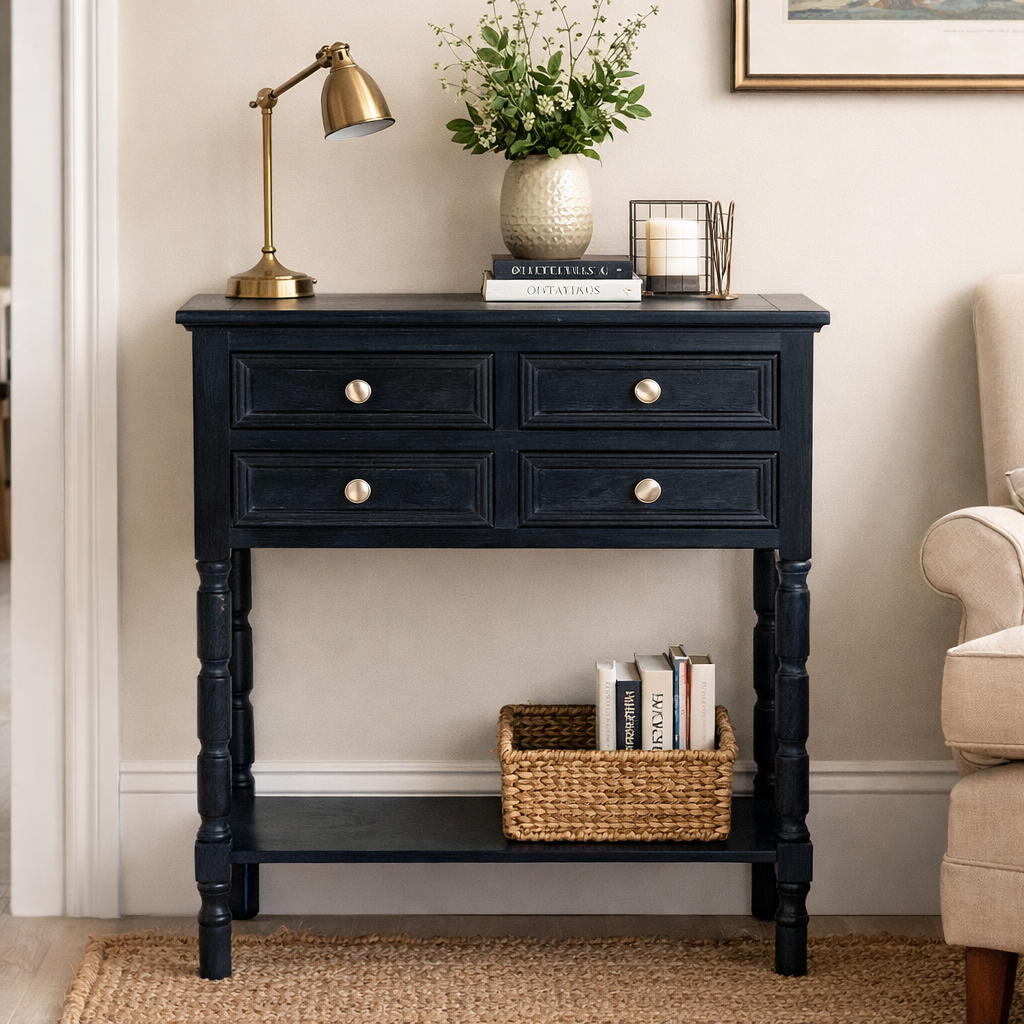 Forma Collection 4 Drawer Side Table
