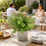 Artificial Faux Rosemary Herb Plant Stone Pot | Kitchen UK