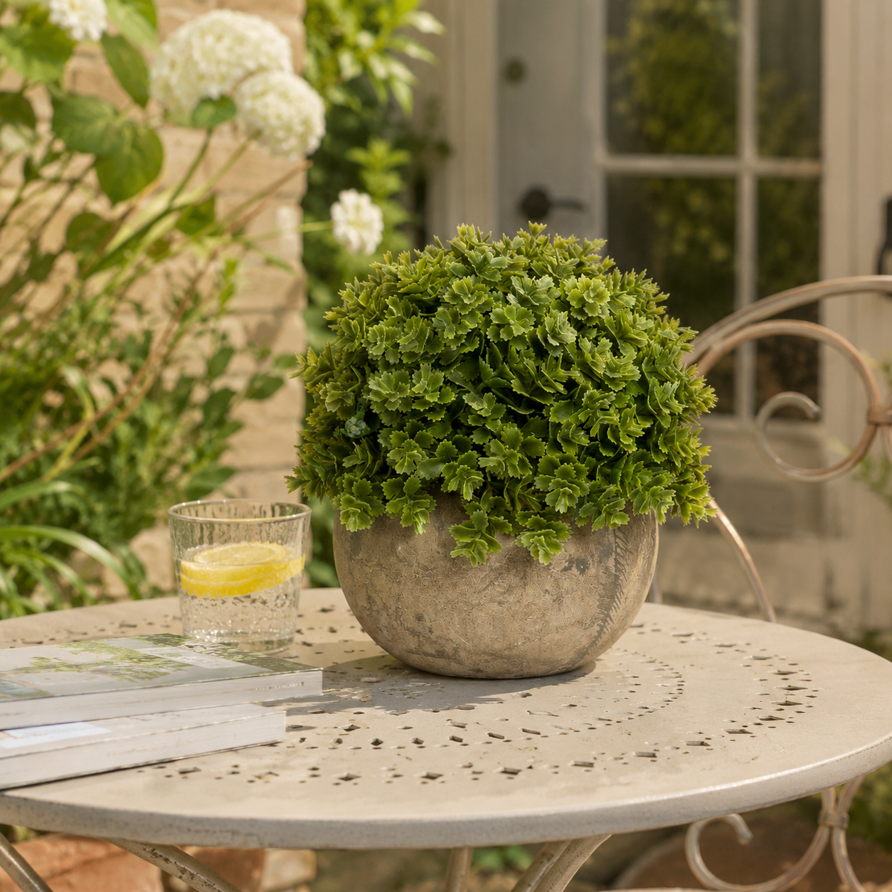 Artificial Faux Miniature Hebe Veronica Pot | Shelf Decor UK