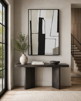Canvas Framed London Monochrome Abstract Wall Art | Living Room UK