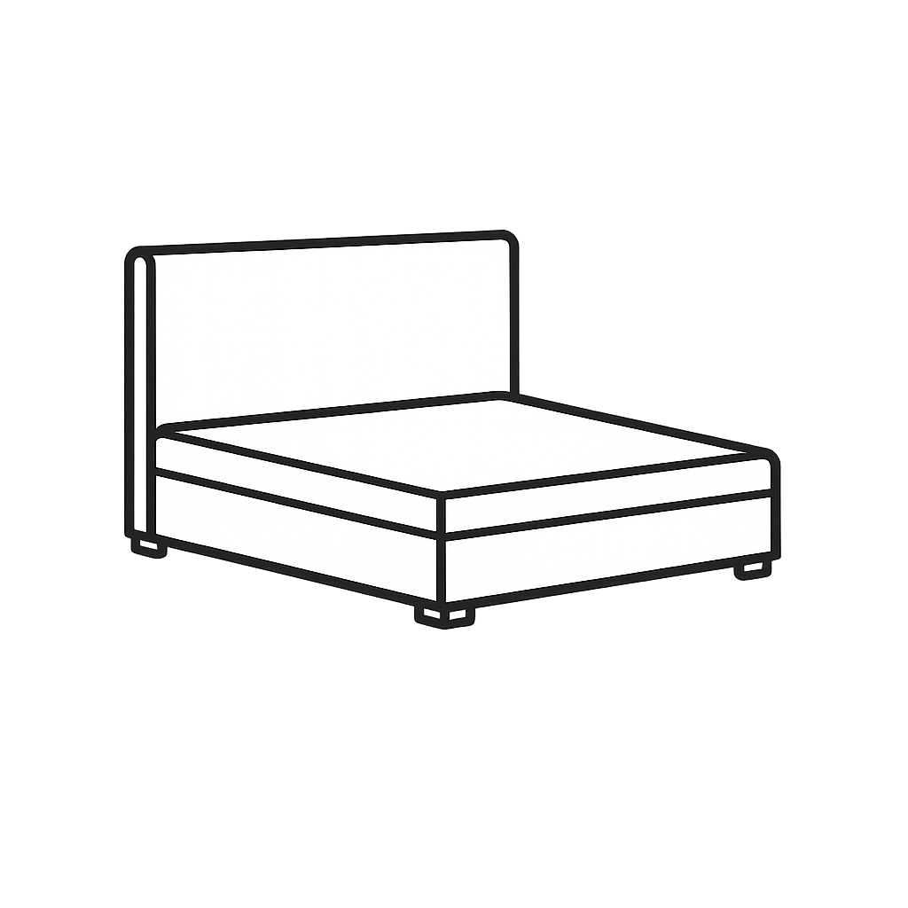 Headboard Upgrade — 70 Inch Floor Standing