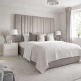 Eva Royal Mirage Panel Upholstered Bed