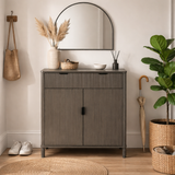 Edward Collection 1 Drawer 2 Door Cabinet
