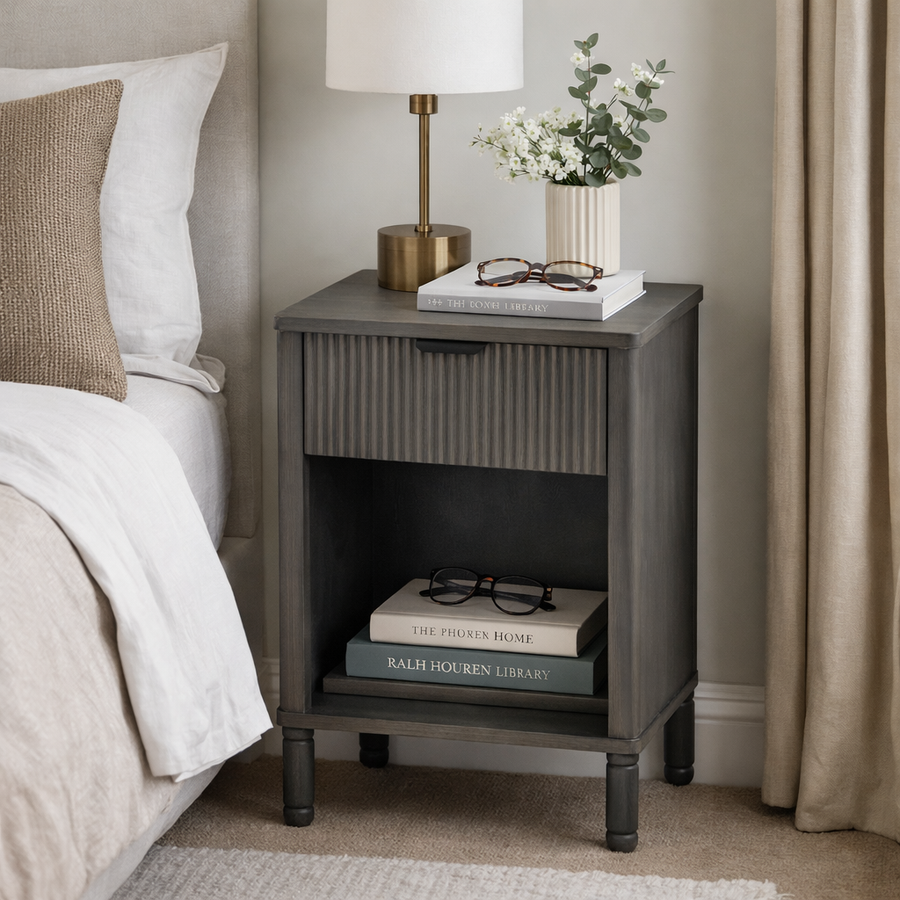 Edward Collection 1 Drawer Cabinet
