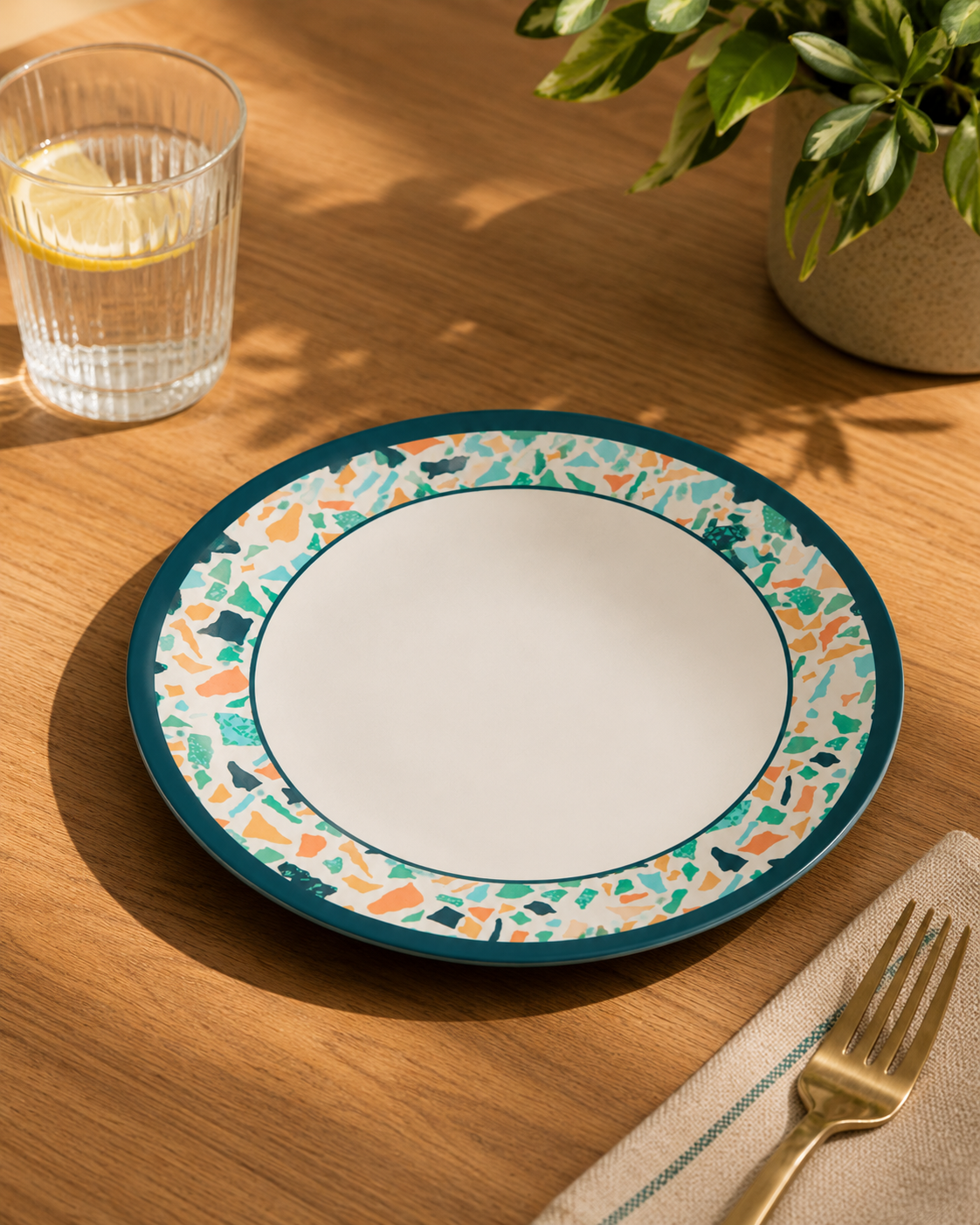 Pauline Terrazzo Dinner Plate