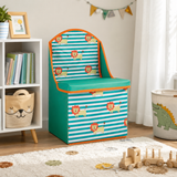 Mia Children's Lion Design Storage Seat