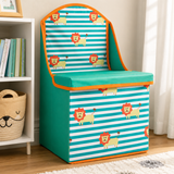 Mia Children's Lion Design Storage Seat