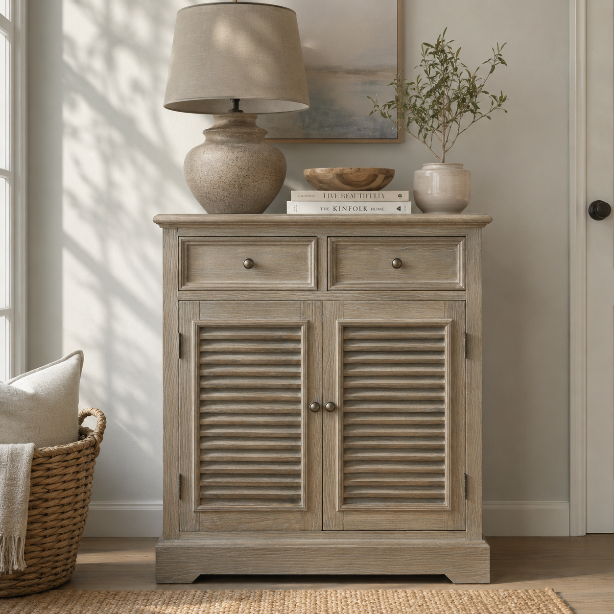 Daphine Collection 2 Drawer 2 Door Chest
