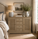 Daphine Collection 2 Door 4 Drawer Large Dresser Base