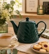 Isaac Dark Green Teapot