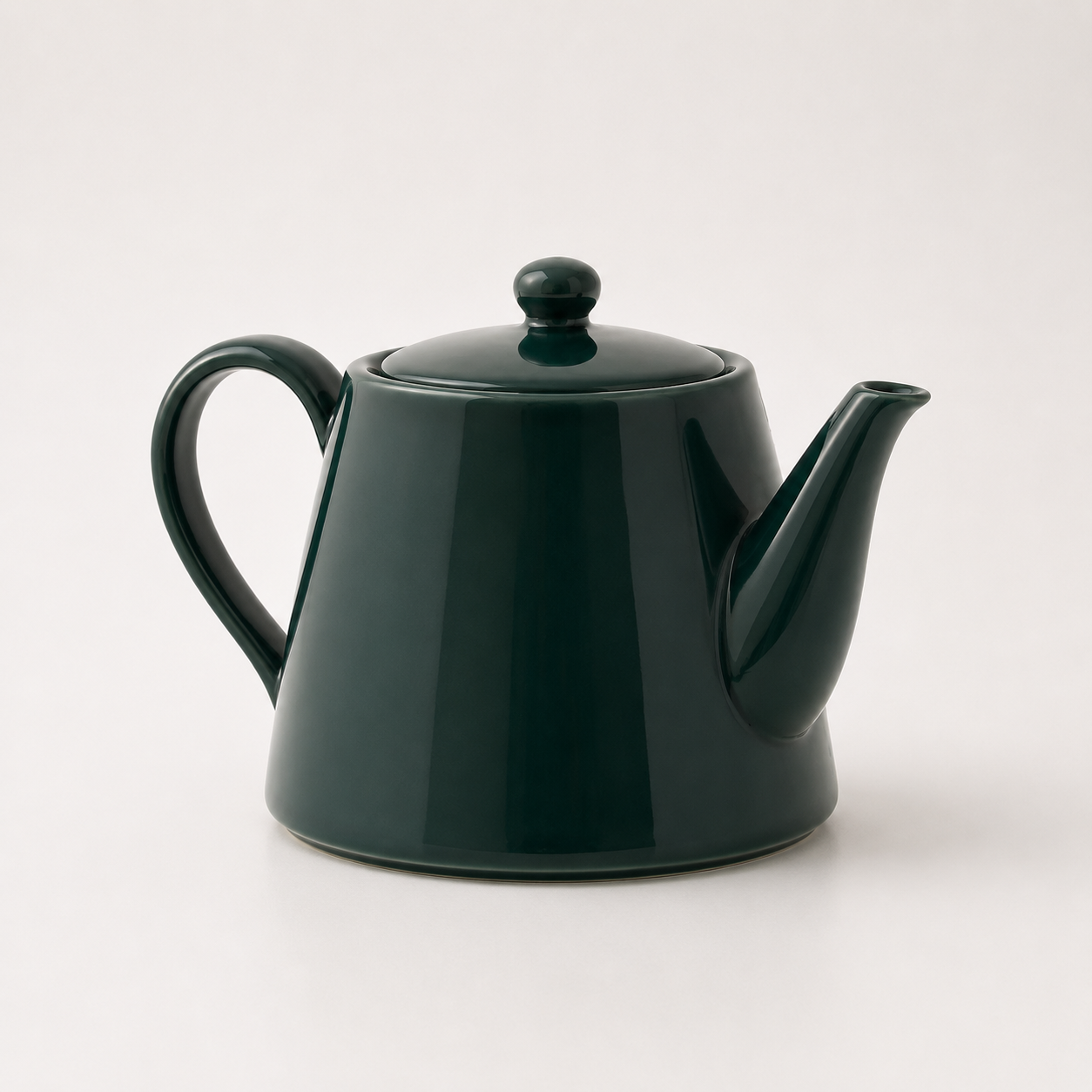 Isaac Dark Green Teapot
