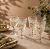 Eve Set Of Four Clear Wine Glasses