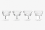 Eve Set of 4 Glass Dessert Bowls