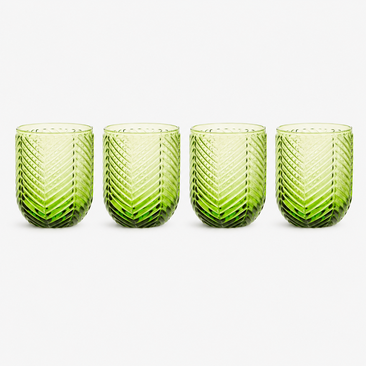 Eve Set Of Four Green Tumblers