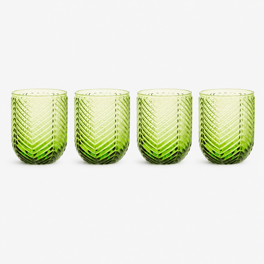 Eve Set Of Four Green Tumblers