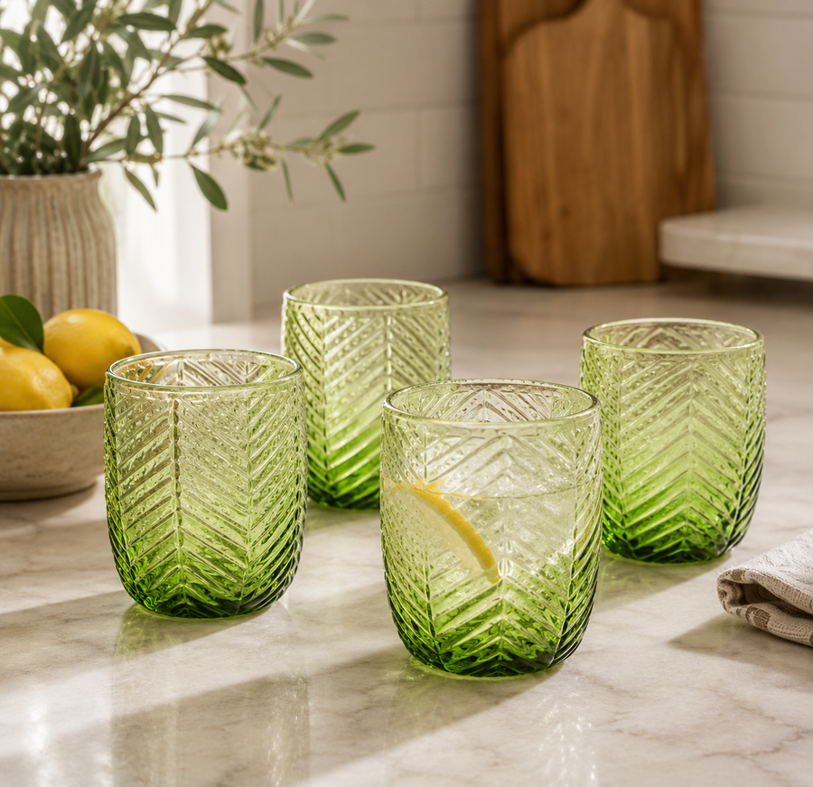 Eve Set Of Four Green Tumblers