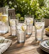 Miami Set of Four Hi Ball Glasses 500ml