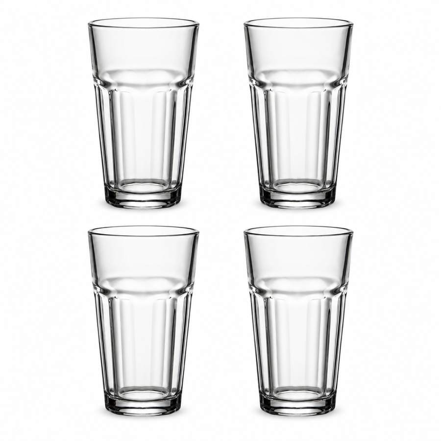 Miami Set of Four Hi Ball Glasses 500ml