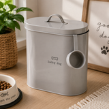 Tinkerbell Pets Lucky Dog Food Storage Bin with Scoop 6.5 Litre