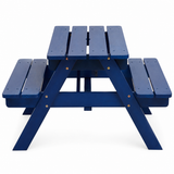Mia Blue Kids Picnic Bench