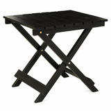 Nehemiah Black Wood Folding Portable Table