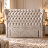 Salome Winged Butterfly Chesterfield Headboard