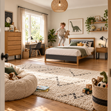 Oak Veneer Wooden King Size Bed Frame with Sprung Slatted Base