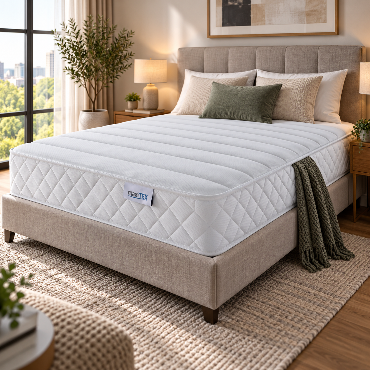 Kids Sprung Mattress for Bunk Beds, Shorty, Single and Double