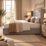 Boaz Trending 2027 Channelled Wingback Bed