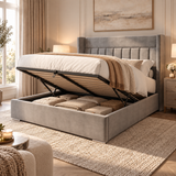 Boaz Trending 2027 Channelled Wingback Bed