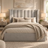 Tobias Trending 2027 Art Deco Wingback Bed