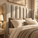 Tobias Trending 2027 Art Deco Wingback Bed
